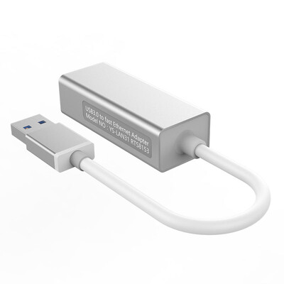BIAZE Ethernet-конвертер USB3.0 внешняя 1000M проводная сетевая карта USB для RJ45 для ноутбука Apple MacBook Pro / Air ZH21-metal silver
BIAZE Ethernet-конвертер USB3.0 внешняя 1000M проводная сетевая карта USB для RJ45 для ноутбука Apple MacBook Pro / Air ZH21-metal silver