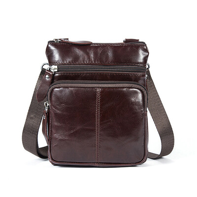 DALFR Shoulder Leather Bag Genuine Leather Crossbody Bag 10 Inch Cowhide Messenger Bag for Men Brand Leather Bag
DALFR Shoulder Leather Bag Genuine Leather Crossbody Bag 10 Inch Cowhide Messenger Bag for Men Brand Leather Bag