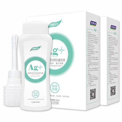 Fu Yan Jie female gynecology private parts care silver ion womens antibacterial lotion 220ml2 bottle
Fu Yan Jie female gynecology private parts care silver ion womens antibacterial lotion 220ml2 bottle