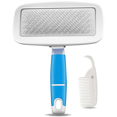 HANHANLEYUAN pet dog comb cat comb dog hair brush dog hair comb jinmaotaidi large dog than bear supplies dog comb needle comb blue trumpet
HANHANLEYUAN pet dog comb cat comb dog hair brush dog hair comb jinmaotaidi large dog than bear supplies dog comb needle comb blue trumpet