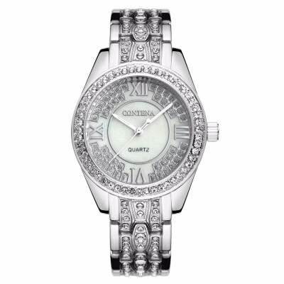 Luxury Fashion Full Rhinestone Watches CONTENA Casual Ladies Quartz Wristwatches Women Elegant Crystal Watch
Luxury Fashion Full Rhinestone Watches CONTENA Casual Ladies Quartz Wristwatches Women Elegant Crystal Watch