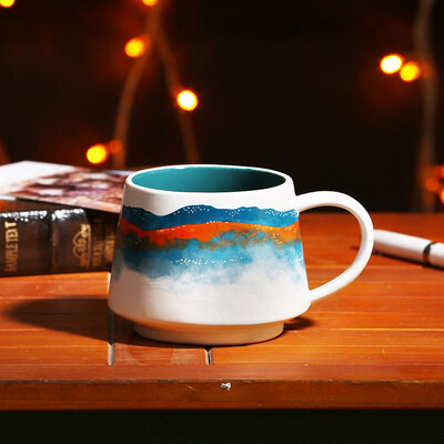 A Ting Landscape Series Ceramic Coffee Mug 12 oz