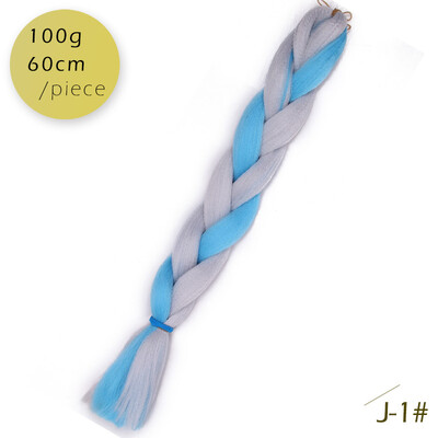 AISI HAIR 100gpcs 24inch Kanekalon Jumbo Braids Hair Ombre Two Tone Colored Synthetic Hair for Dolls Crochet Hair
AISI HAIR 100gpcs 24inch Kanekalon Jumbo Braids Hair Ombre Two Tone Colored Synthetic Hair for Dolls Crochet Hair