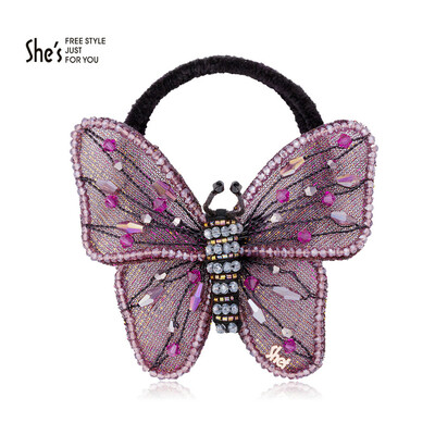 She's hair accessories hair ring hand-woven crystal butterfly thick hair rope A0 red
She's hair accessories hair ring hand-woven crystal butterfly thick hair rope A0 red