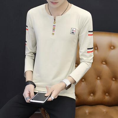 17 autumn and winter men's long-sleeved t-shirt men's clothing youth sweater as gift for men
17 autumn and winter men's long-sleeved t-shirt men's clothing youth sweater as gift for men