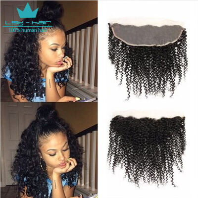 Lace Frontal Closure Malaysian Virgin Hair Kinky Curly Lace Frontal With Baby Hair 13*4 Lace Frontal Closures
Lace Frontal Closure Malaysian Virgin Hair Kinky Curly Lace Frontal With Baby Hair 13*4 Lace Frontal Closures