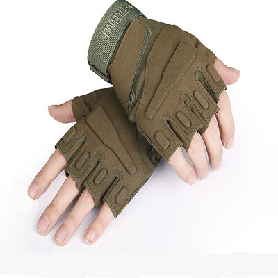 Black Hawk Half Knob Gloves Men's Outdoor Sports Special Forces Tactical Anti-Slip Sunscreen Thunderbolt Gloves
Black Hawk Half Knob Gloves Men's Outdoor Sports Special Forces Tactical Anti-Slip Sunscreen Thunderbolt Gloves