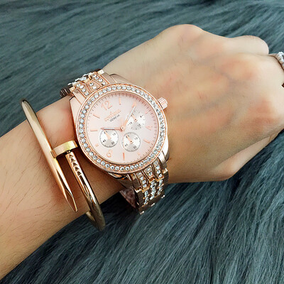 CONTENA Casual Ladies Quartz-Watch High Quality Fashion Rhinestones Women Watches Luxury Diamonds Dress Watch
CONTENA Casual Ladies Quartz-Watch High Quality Fashion Rhinestones Women Watches Luxury Diamonds Dress Watch