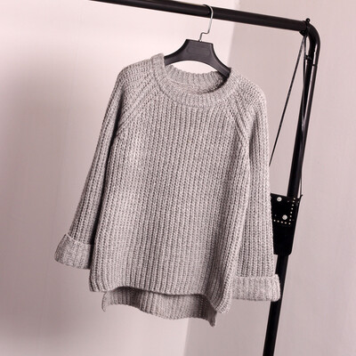 Autumn and winter wild round neck sweater loose needle short paragraph sets of head sweater students wool jacket
Autumn and winter wild round neck sweater loose needle short paragraph sets of head sweater students wool jacket