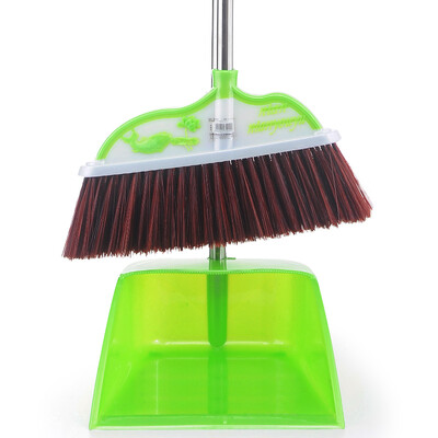 The product of the source of the broom to the stainless steel rod broom dustpan sets of green G02378
The product of the source of the broom to the stainless steel rod broom dustpan sets of green G02378