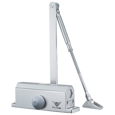 Fly ball FlyGlobe door closer hydraulic buffer 90 degree positionable automatic door closer bearing capacity 25-45kg FQ-2001DW
Fly ball FlyGlobe door closer hydraulic buffer 90 degree positionable automatic door closer bearing capacity 25-45kg FQ-2001DW