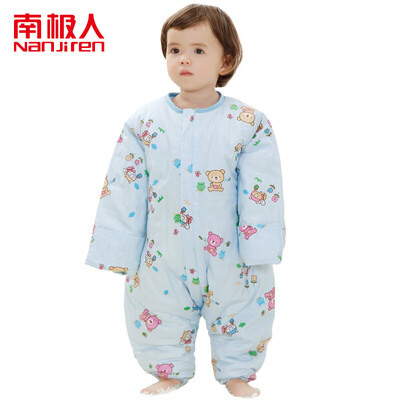 Antarctic Nanjiren baby sleeping bag autumn&winter warm newborn baby thickened legs anti-kick was light yellow 75CM
Antarctic Nanjiren baby sleeping bag autumn&winter warm newborn baby thickened legs anti-kick was light yellow 75CM