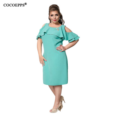 COCOEPPS Fashion New Solid Women Dresses 2017 Sexy Plus Size Off-Shoulder Female Dress Big Size Ruffles Sleeve Blue Vestidos 6XL
COCOEPPS Fashion New Solid Women Dresses 2017 Sexy Plus Size Off-Shoulder Female Dress Big Size Ruffles Sleeve Blue Vestidos 6XL