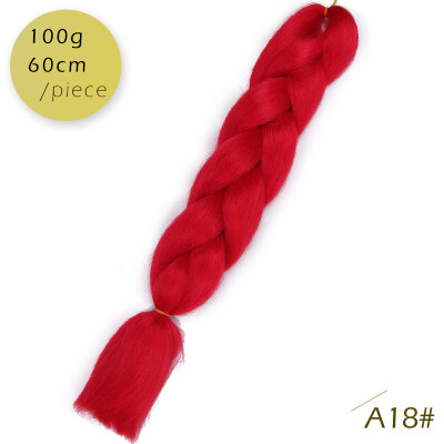 AISI HAIR 100g / pcs 24inch Kanekalon гигантский косы Волосыломбер Две тонныЦветные синтетические волосы для кукол Вязание крю
AISI HAIR 100g / pcs 24inch Kanekalon гигантский косы Волосыломбер Две тонныЦветные синтетические волосы для кукол Вязание крю