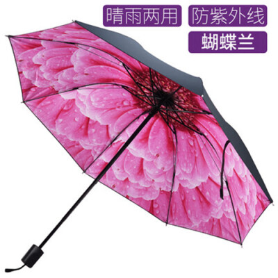 Cntomlv Sun umbrella double sun umbrella sun shade UV light small black glue three fold Korean
Cntomlv Sun umbrella double sun umbrella sun shade UV light small black glue three fold Korean