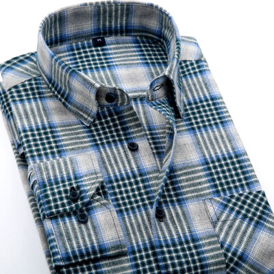 2017 fashion new comfortable men's cotton casual flannel shirt cotton men's lattice long-sleeved shirt
2017 fashion new comfortable men's cotton casual flannel shirt cotton men's lattice long-sleeved shirt