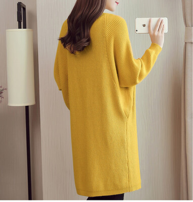 2017 spring and autumn new loose long-sleeved women's sweaters cardigan women's long sweater coat
2017 spring and autumn new loose long-sleeved women's sweaters cardigan women's long sweater coat