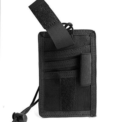 Tactical ID Card Holder with Adjustable Neck Lanyard and Detachable Card Organizer
Tactical ID Card Holder with Adjustable Neck Lanyard and Detachable Card Organizer
