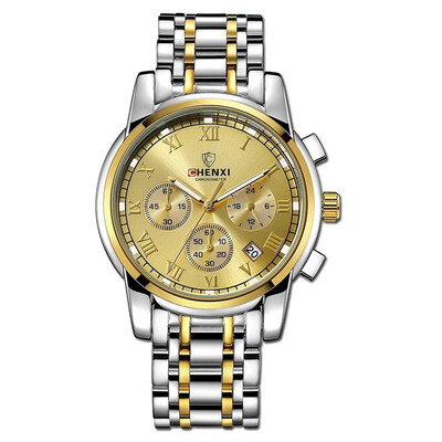CHENXI Luxury Brand Men Business Watches Male Quartz Wristwatch Sport Steel Watch Calendar Waterproof Elegant Clock
CHENXI Luxury Brand Men Business Watches Male Quartz Wristwatch Sport Steel Watch Calendar Waterproof Elegant Clock