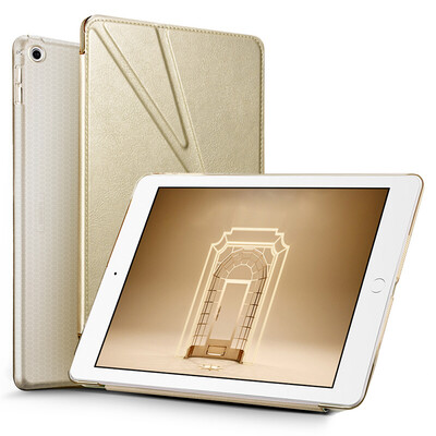 ESCASE Apple 2017 new iPad7 case shell 97-inch tablet ipad leather case multi-function deformation button sleep drop silicone shell platinum light gold
ESCASE Apple 2017 new iPad7 case shell 97-inch tablet ipad leather case multi-function deformation button sleep drop silicone shell platinum light gold