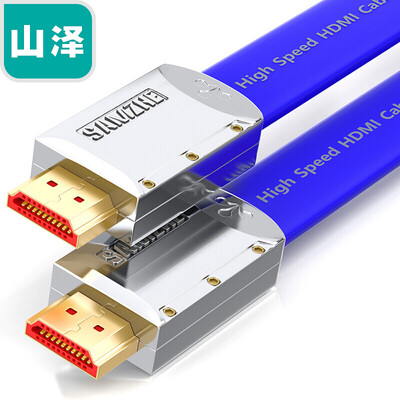 Yamazawa SAMZHE ZH-B50 luxury flat gold-plated 20 Monarch Edition HDMI digital HD line projector computer TV set-top box cable 5 m blue
Yamazawa SAMZHE ZH-B50 luxury flat gold-plated 20 Monarch Edition HDMI digital HD line projector computer TV set-top box cable 5 m blue