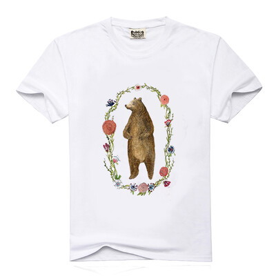 MEN BONE Mens T-shirt Fashion&leisure style white color