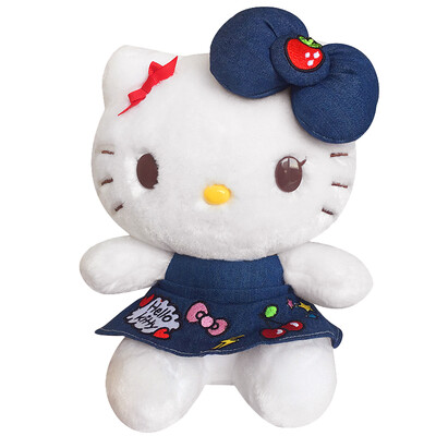 Hello Kitty Hello Kitty KT plush toy doll dolls doll dolls Valentine's Day birthday girls gift doll new 3 # denim embroidery KT-A models
Hello Kitty Hello Kitty KT plush toy doll dolls doll dolls Valentine's Day birthday girls gift doll new 3 # denim embroidery KT-A models