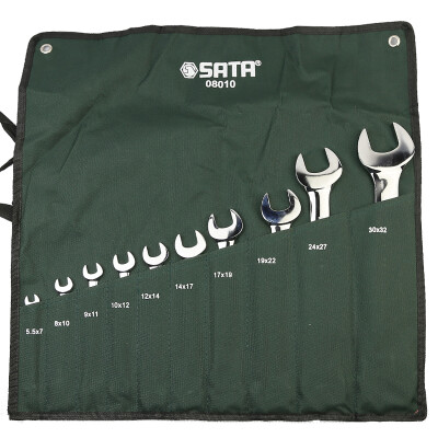 Jingdong Supermarket Shida SATA 08010 10 piece set double open end wrench set open end wrench set wrench set auto repair mechanic hardware tools
Jingdong Supermarket Shida SATA 08010 10 piece set double open end wrench set open end wrench set wrench set auto repair mechanic hardware tools