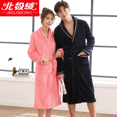 Arctic velvet BJRSP pajamas home service thicker flannel long sleeves bathrobes couples pajamas men and women autumn and winter classic can wear gowns B541101812 male deep red
Arctic velvet BJRSP pajamas home service thicker flannel long sleeves bathrobes couples pajamas men and women autumn and winter classic can wear gowns B541101812 male deep red