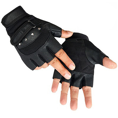 Fitness protection PU riding semi-finger glove sports male anti-skid half finger gloves
Fitness protection PU riding semi-finger glove sports male anti-skid half finger gloves