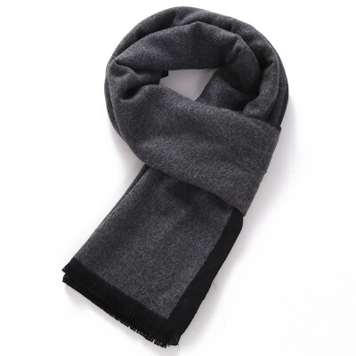 Dusena (DUSENNA) scarf male winter warm long section of the business striped winter scarf men short scarf black
Dusena (DUSENNA) scarf male winter warm long section of the business striped winter scarf men short scarf black