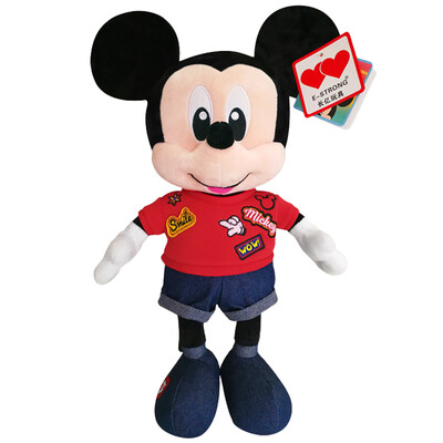 Disney Disney plush toys space cotton embroidery red cowboy Mickey doll newborn doll birthday Valentine' Day gift dolls -1
Disney Disney plush toys space cotton embroidery red cowboy Mickey doll newborn doll birthday Valentine' Day gift dolls -1