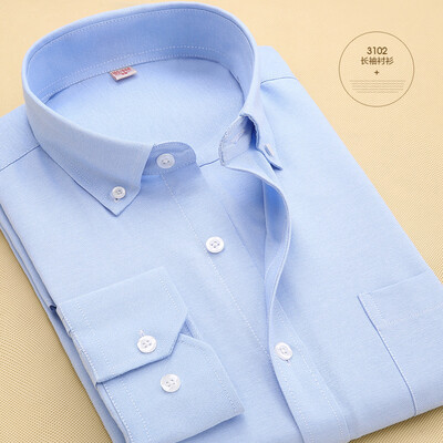 Business Gentleman Men Long Sleeve Shirt Spring Autumn Silm Fit Cotton Solid Color Fashion
Business Gentleman Men Long Sleeve Shirt Spring Autumn Silm Fit Cotton Solid Color Fashion