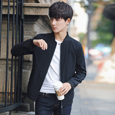 2017 new autumn men's jacket new spring and summer new body dress Korean version of baseball clothes handsome students leisure tre
2017 new autumn men's jacket new spring and summer new body dress Korean version of baseball clothes handsome students leisure tre