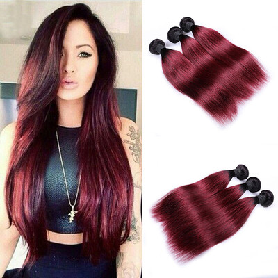 Ombre Straight Hair Brazilian T1B/99J 3 Bundles Cheap Human Hair Bundles Ombre Hair
Ombre Straight Hair Brazilian T1B/99J 3 Bundles Cheap Human Hair Bundles Ombre Hair
