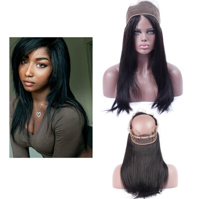HC Hair Preplucked 360 Frontal Closure With Baby Hair Unprocessed Brazilian Virgin Hair Swiss Lace 130 Density 360 Frontal
HC Hair Preplucked 360 Frontal Closure With Baby Hair Unprocessed Brazilian Virgin Hair Swiss Lace 130 Density 360 Frontal