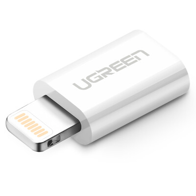 Green MFI certification Andrews adapter adapter head Micro USB to Lightning charge data cable support iphone5 / 6s / 7 Plus / ipad 20745 white
Green MFI certification Andrews adapter adapter head Micro USB to Lightning charge data cable support iphone5 / 6s / 7 Plus / ipad 20745 white