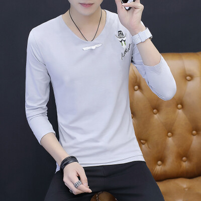 17 autumn and winter long-sleeved t-shirt men's self-cultivation youth clothing as a gift for men
17 autumn and winter long-sleeved t-shirt men's self-cultivation youth clothing as a gift for men