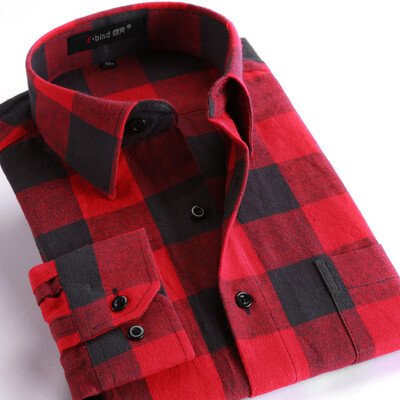 2017 fashion new comfortable men's cotton casual flannel shirt cotton men's lattice long-sleeved shirt
2017 fashion new comfortable men's cotton casual flannel shirt cotton men's lattice long-sleeved shirt
