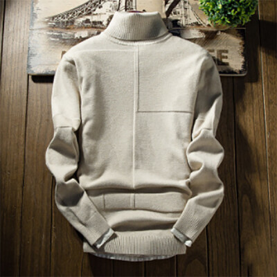2017 autumn and winter new men's knitting sweater line clothing Slim high-collar solid color sweater youth men's clothing
2017 autumn and winter new men's knitting sweater line clothing Slim high-collar solid color sweater youth men's clothing