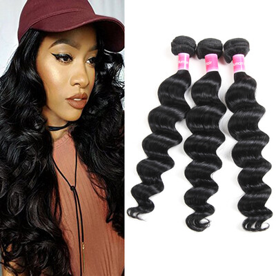 Fine Plus Loose Wave 3 Bundles 7A Grade Brazilian Unprocessed Virgin Human Hair Weave 95-100g/bundle Silky Hair Extensions
Fine Plus Loose Wave 3 Bundles 7A Grade Brazilian Unprocessed Virgin Human Hair Weave 95-100g/bundle Silky Hair Extensions