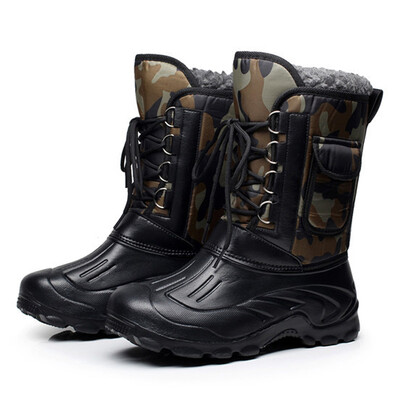 Autumn Winter Warm Men Fashion Snow Boots Military Fishing Skiing Waterproof Simple Casual Mid-calf Shoes
Autumn Winter Warm Men Fashion Snow Boots Military Fishing Skiing Waterproof Simple Casual Mid-calf Shoes