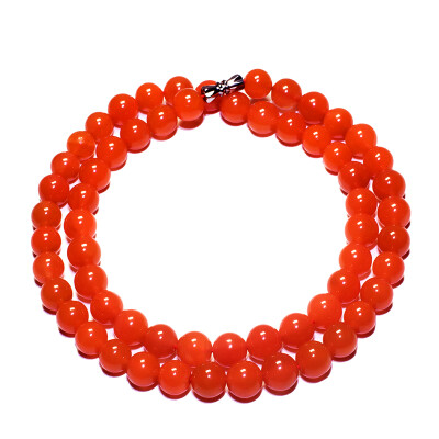 JingTian jewelry necklace is made of South red agate in baoshan Persimmon red agate South red agate necklace for girls
JingTian jewelry necklace is made of South red agate in baoshan Persimmon red agate South red agate necklace for girls