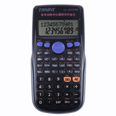 Letter hair TRNFA FA-82ESMS scientific function calculator student calculator black
Letter hair TRNFA FA-82ESMS scientific function calculator student calculator black