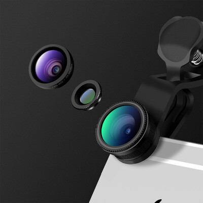 Umeitu (D15) phone lens external effects Selfie artifact wide-angle macro fisheye triple suit general black
Umeitu (D15) phone lens external effects Selfie artifact wide-angle macro fisheye triple suit general black