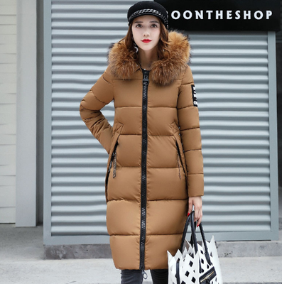 2017 winter new Korean version of the hooded in the long paragraph women's cotton down jacket cotton thick jacket
2017 winter new Korean version of the hooded in the long paragraph women's cotton down jacket cotton thick jacket