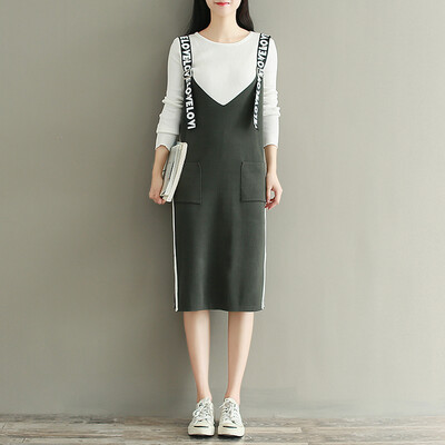 City plus CITYPLUS 2017 autumn&winter new women&39s literature&art complex splicing ribbon long section knit dress CWQZ178563 army green uniform
City plus CITYPLUS 2017 autumn&winter new women&39s literature&art complex splicing ribbon long section knit dress CWQZ178563 army green uniform