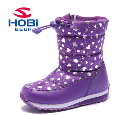 Hobibear girls boot warm kids winter shoes waterproof snow boots Plush fashion shoes AW3753
Hobibear girls boot warm kids winter shoes waterproof snow boots Plush fashion shoes AW3753