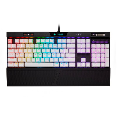 USCORSAIR K70 RGB MK2 iG limited edition mechanical keyboard wired keyboard game keyboard full size black cherry silver axis self-operated
USCORSAIR K70 RGB MK2 iG limited edition mechanical keyboard wired keyboard game keyboard full size black cherry silver axis self-operated