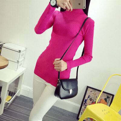 2017 new women's elastic sweater version of the primer shirt sweater sets of high-necked sweater women solid color bottoming shirt
2017 new women's elastic sweater version of the primer shirt sweater sets of high-necked sweater women solid color bottoming shirt